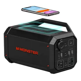 2mnpp0209b0l2 Monster Power Grid Portable Station 296wh 10w Wireless Charging Pad