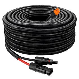 Mookeerf 10awg-mc-4-xt60i--sleeve-20ft Solar To Xt60i Cable 10awg With Flame Retardant Protective Sleeving