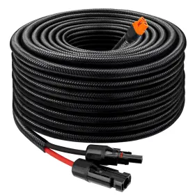 10awg-mc-4-xt60i-sleeve-25ft Mookeerf 10awg Solar To Xt60i Cable - 25ft Panel Adapter Conne
