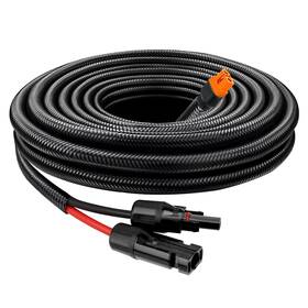 Mookeerf 10awg-mc-4-xt60i--sleeve-8ft Solar To Xt60i Cable 10awg With Flame Retardant Protective Sleeving