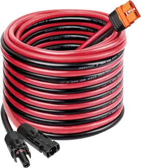 Xt60i Mookeerf 313044089086 Solar To Cable 10awg - 25ft Panel Adapter Connecto