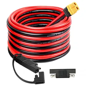 Xt60 Mookeerf 635403224441 10awg Sae To Connector Extension Cable 10ft Female