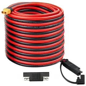 Xt60 Mookeerf 635405111930 10awg Sae To Connector Extension Cable 30ft Female Wi