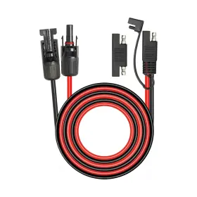 Mookeerf 658359348979 Solar Panel To Sae Adapter Cable - 20ft 10awg Extension For Rv So