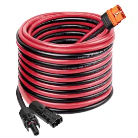 Xt60i Mookeerf 658359674078 Solar To Cable 10awg - 25ft Panel Adapter Connector Xt60