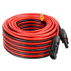 Xt60 Mookeerf 658360923523 Solar To Extension Cable 10awg 50ft Connector Adapter Cabl
