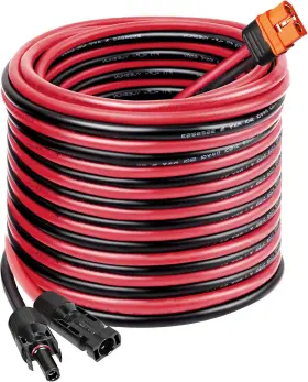 Xt60i-f Mookeerf 744110516074 Solar To Xt60i Cable 10awg 35ft Panel Adapter Connector E