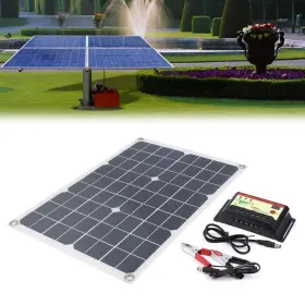 77usa Motorshop 550720878927 20w 18v Flexible Solar Panel Charger Controller Fit Motorhome Car Boats Roof