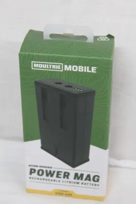 Mma-14128 Moultrie Mobile Power Mag Rechargeable Lithium-ion Battery Pack 3100ma