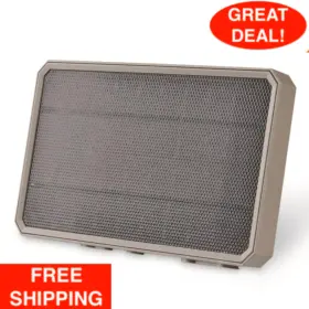 Wx2-735719 Moultrie Universal Solar Panel 10 000mah Built-in Rechargeable Battery Capacity