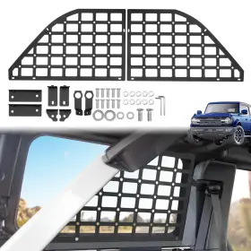 Mltm-yp-100183 Msizoy Rear Window Molle Panels Storage Panel System Compatible With For Ford Bronco