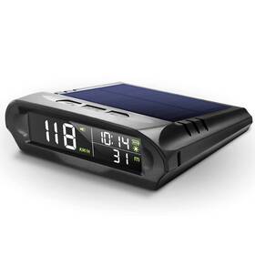 Mulcort Cct1392383300756gb Car Wireless Headup Display Solar Gps Digital Speedometer With Lcd Screen Ove