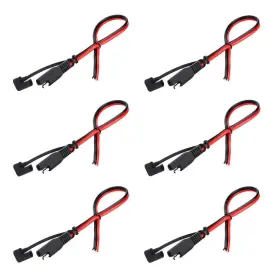 Muyimu 784237680920 Sae Connector Dc Power Extension Cable 16 Awg Automotive Battery Quick Discon