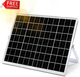 Mu123 Muzuzzi Solar Panel Kit 20w 12v Monocrystalline Waterproof Portable With Ad