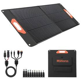 Mytions 717331755911 100w Portable Solar Panel For Power Station Compatible With Jackery Ecoflow