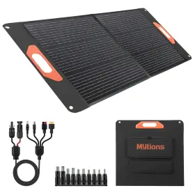 100w Mytions 717331755911 Portable Solar Panel For Power Station Compatible With Jackery Ecoflow