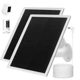Mytions 717331756116 6w Solar Panel Charger For Ring Stick Up Camera And Spotlight Bat