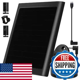 B0fnwy9spv Mytions 6w Solar Panel Charger For Ring Camera Compatible With Stick Up And