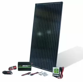 50201 Nature Power 200 Watt Monocrystalline Solar Panel With Controller