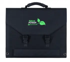 55120 Nature Power Products 5-panel Foldable Solar Panel With Multiple Dc Outputs. 120w