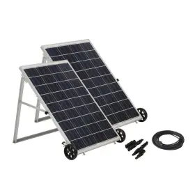 Hkngpnkt5 Natures Generator Solar Panel 12-gauge 50ft Cable Mc4 Connector 2-panel System
