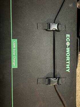 Necespow S120w Eco Power Portable Foldable Solar Charger 120w 3 Panel