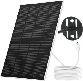 Ip65 Netvue 744759507990 Solar Panel For Bird Feeder Camera Only Type-c Charger Waterproof