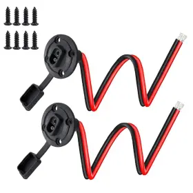 Pc-9999 Newnewliu Sae Connector Power Socket Sidewall Port 14awg Weatherproof Quick Connect