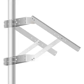 Newpowa 432286148282 Solar Mounting Bracket Universal Double Arm For Pole/wall Installation Design