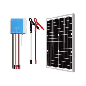 Newpowa 432286148732 30w Watts 24v Mono Solar Panel Waterproof Off Grid Kit-30w