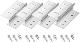 Newpowa 711181670707 Solar Panel Mounting Z Bracket Set Of 4 Units For Rv Boat Wall Roof