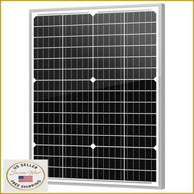 Newpowa B00w81bzto 10bb 35w 12v Monocrystalline Solar Panel Pv Module High-efficiency