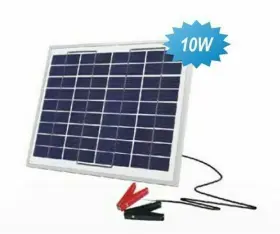 Npa10s-12tck Newpowa 10w Watt 12v Volt Mono Solar Panel