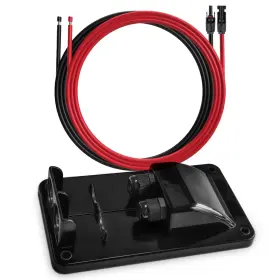 Npc-ep10rb Newpowa Solar Panel Connectors Extension Cable With Male/female Weatherproof Fo
