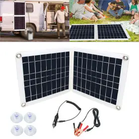 Newyoutube 550742317398 60w Foldable Solar Panel Module For 18v/12v Rv/car/boat Battery Recharge Motor