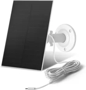 Sbtc-5 Nicesolar 4w Usb-c/micro Solar Panel For Security Camera Ip65 Waterproof Adjustable Brac