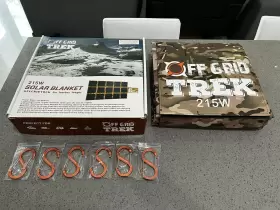 Ogtcam-215 Off Grid Trek 215w Solar Blanket
