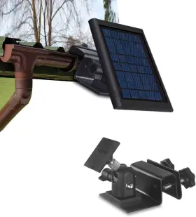 137-ri-tgsp-1h Okemeeo Gutter Mount For Ring Solar Panel - Compatible With Ar