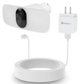 310-ar-f9mc1 Okemeeo 30ft Charger For Arlo Pro 3 Floodlight Indoor Outdoor Charging Cable With Qc