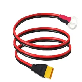 Xt90-o001 Okgifts Xt90 To O-ring Connector Cable 10awg Male Double