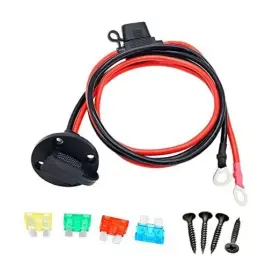 02223 Okmaoyi 39.3 Inch 10awg Sae To O-ring Connector Extension Cable With 1m/40 Inches