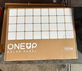Po-flex-110 Oneup Po Flex 110 110w Portable Solar Panel-4 Panel -new In Box