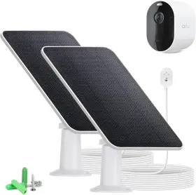Oppiiwee 313036430476 Arlo Solar Panel Charger Compatible With Ultra/ultra 2/pro 3/pro 4/pro 3 F