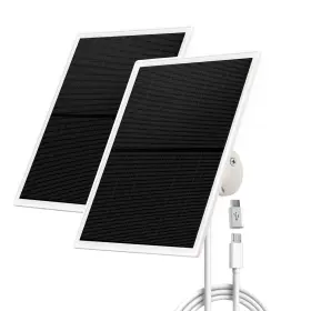 Orayafid 741412773990 10w Solar Panel Charger For Outdoor Security Cameras - Dc 5v Compatible With