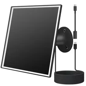 Ty-106-02p Orayafid 6w Solar Panel For Outdoor Security Camera With Micro Usb And - C Port Sol
