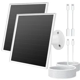 Ty-106-b1p Orayafid 6w Solar Panel For Outdoor Security Camera With Micro Usb And - C Port Sol