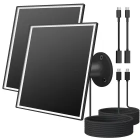 Ty-106-b2p Orayafid 6w Solar Panel For Outdoor Security Camera With Micro Usb And - C... Fast Ship