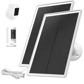 Ououdoit 045664214356 Solar Panel Charger For Ring Camera Compatible With Stick Up Cam Batter