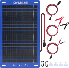 Oymsae 313109677692 12w Solar Car Battery Charger Portable 12v Trickle And Main