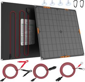 Oymsae 744110854114 20w 12v Solar Panel Car Battery Charger Portable Waterproof Power Trickle